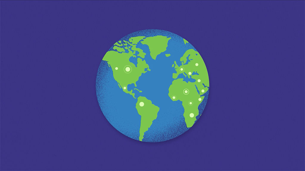 Globe from Acute Malnutrition animation